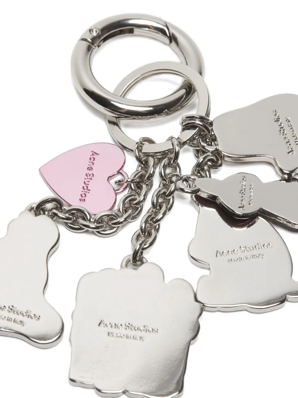 charm-embellished keychain