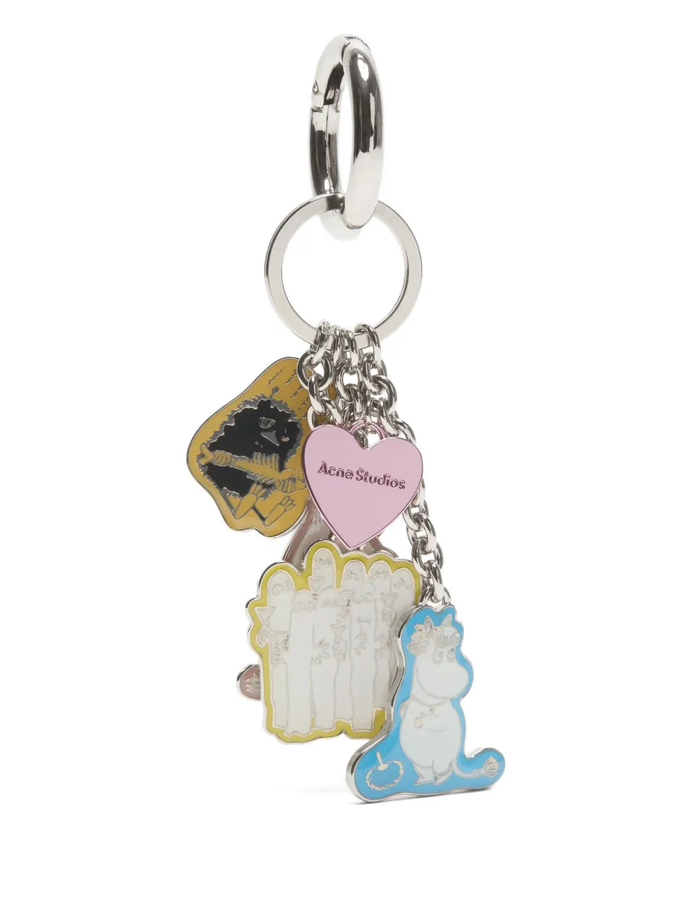 charm-embellished keychain