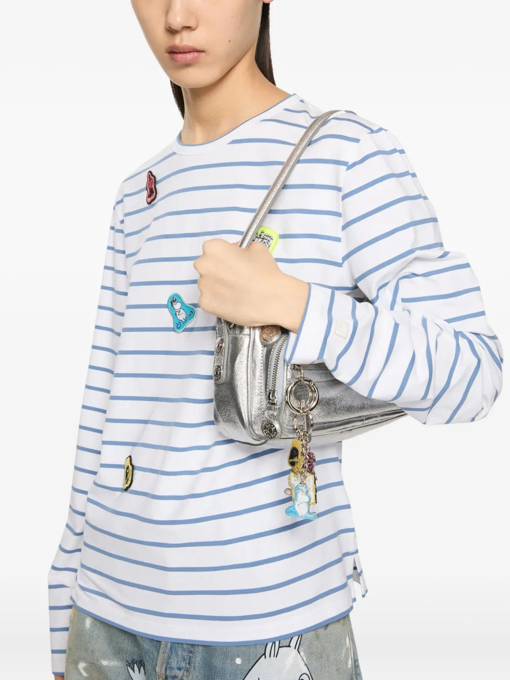 charm-embellished keychain