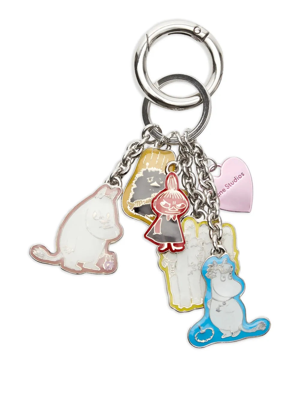 charm-embellished keychain