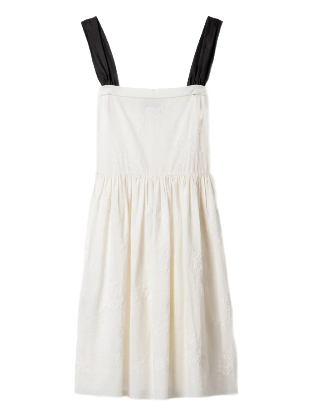 embroidered midi dress