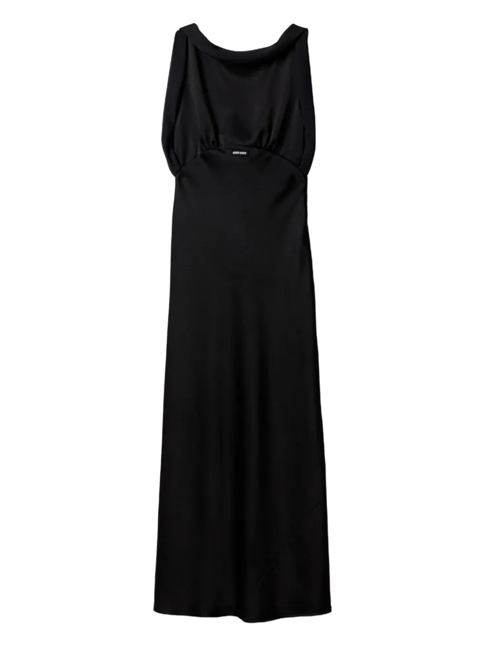satin maxi dress