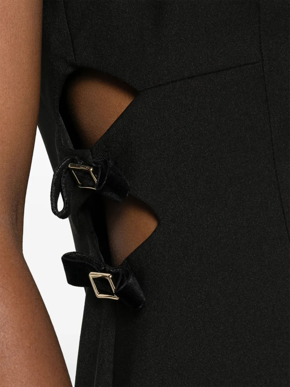 cut-out detail dress