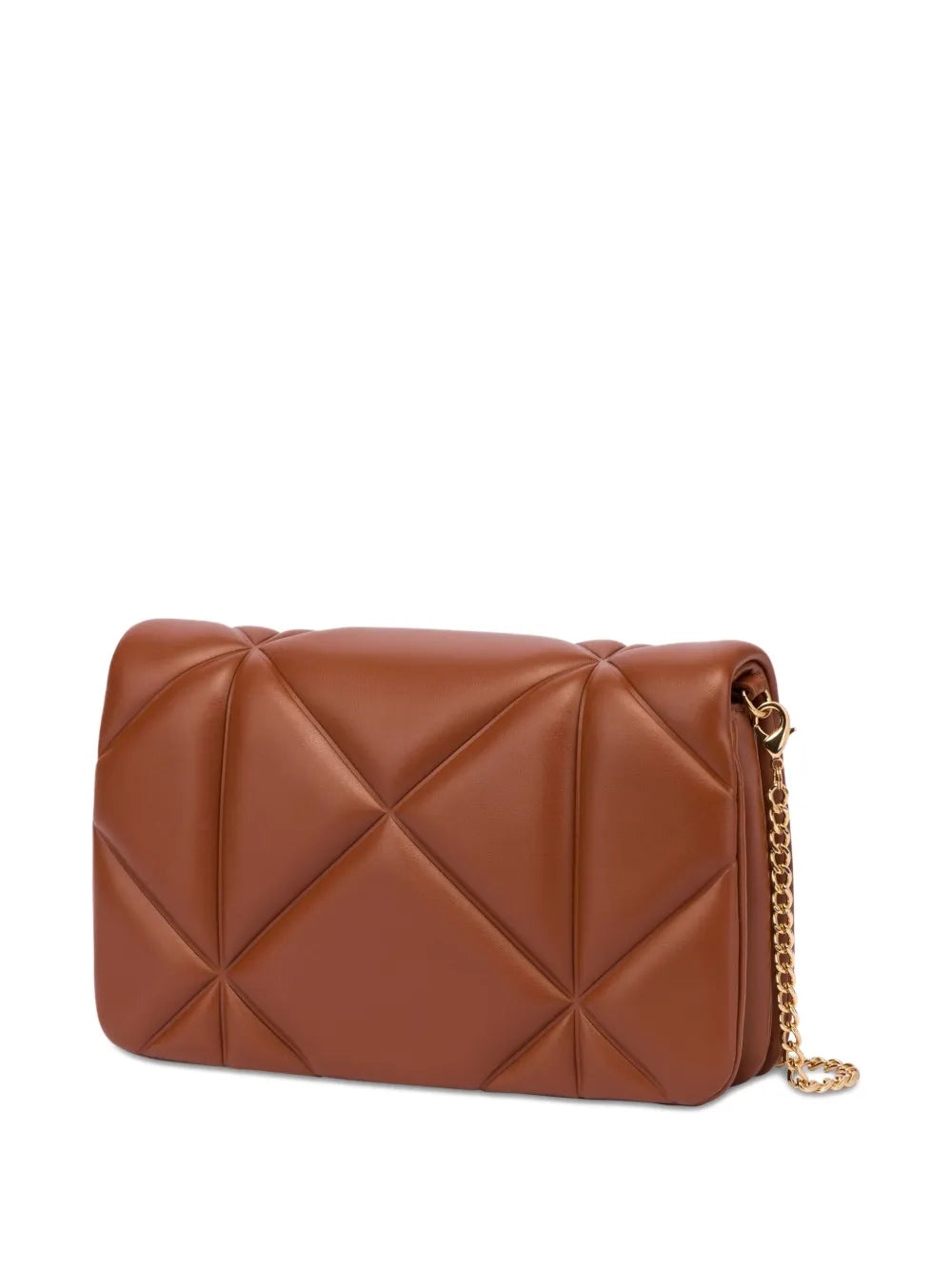 logo-plaque clutch bag