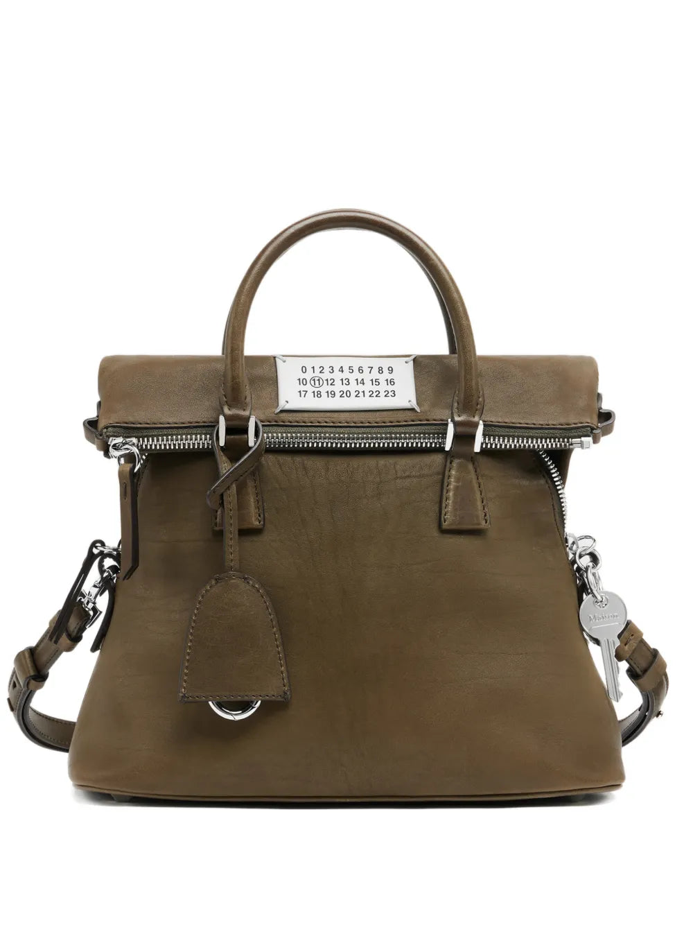 logo-plaque shoulder bag