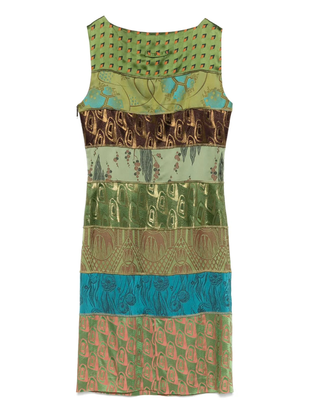 2000s panelled mini dress