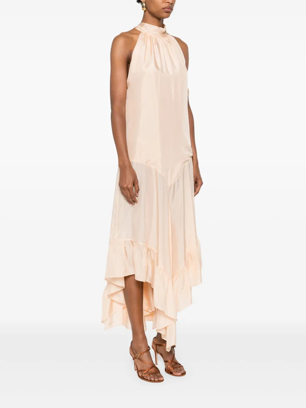 silk maxi dress