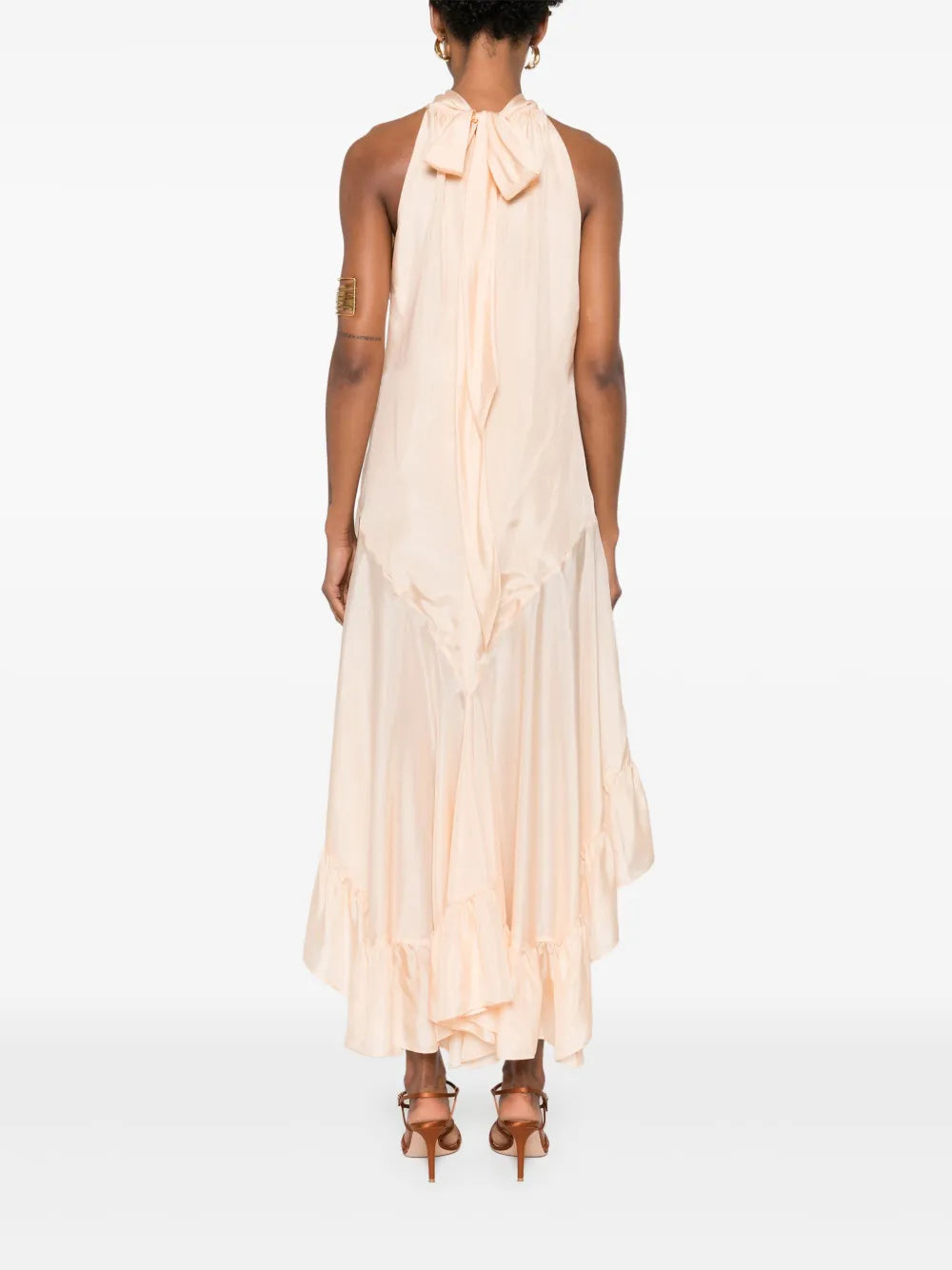 silk maxi dress