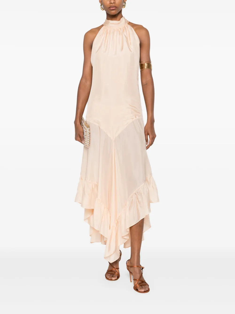 silk maxi dress