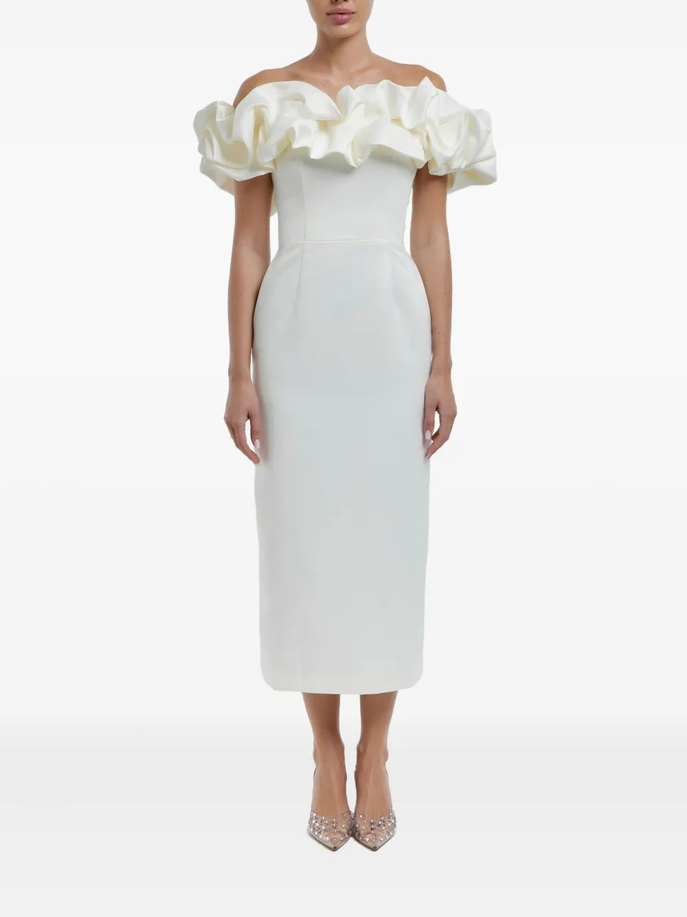 Meringue midi dress