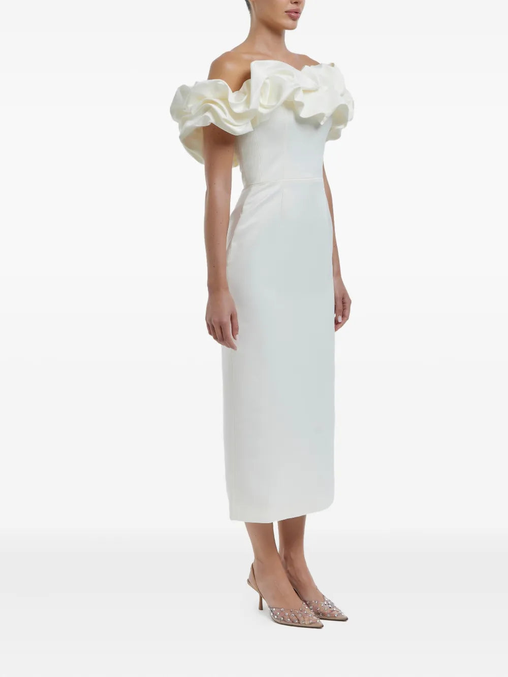 Meringue midi dress