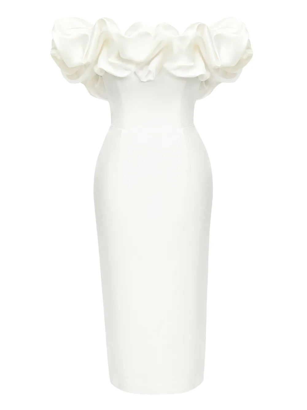 Meringue midi dress