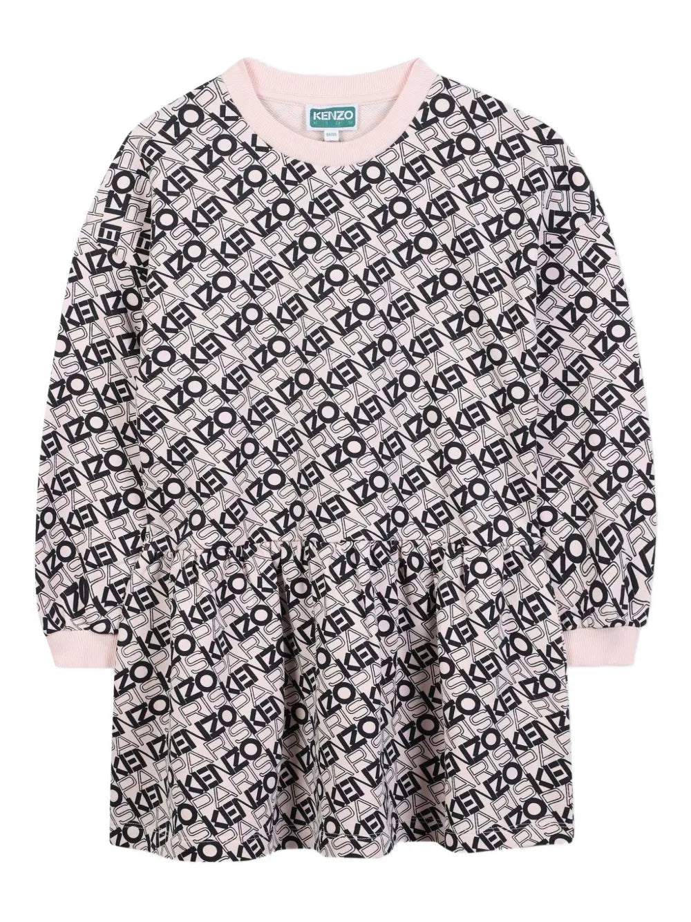 logo-print dress