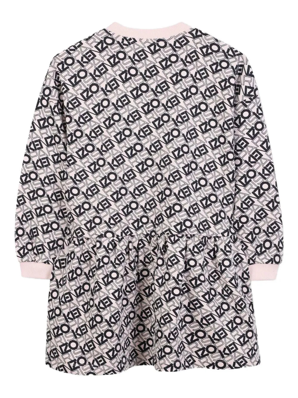 logo-print dress