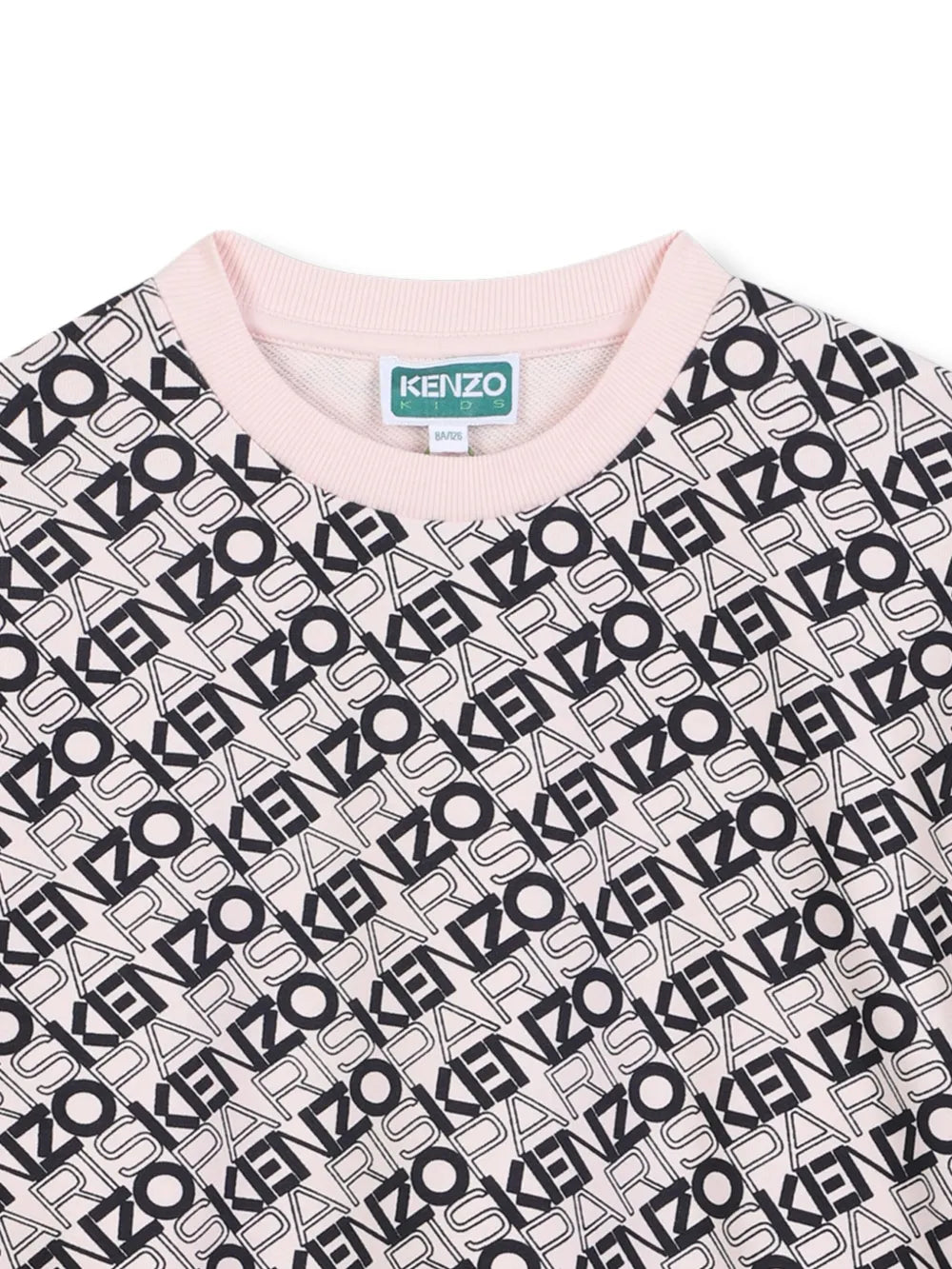 logo-print dress