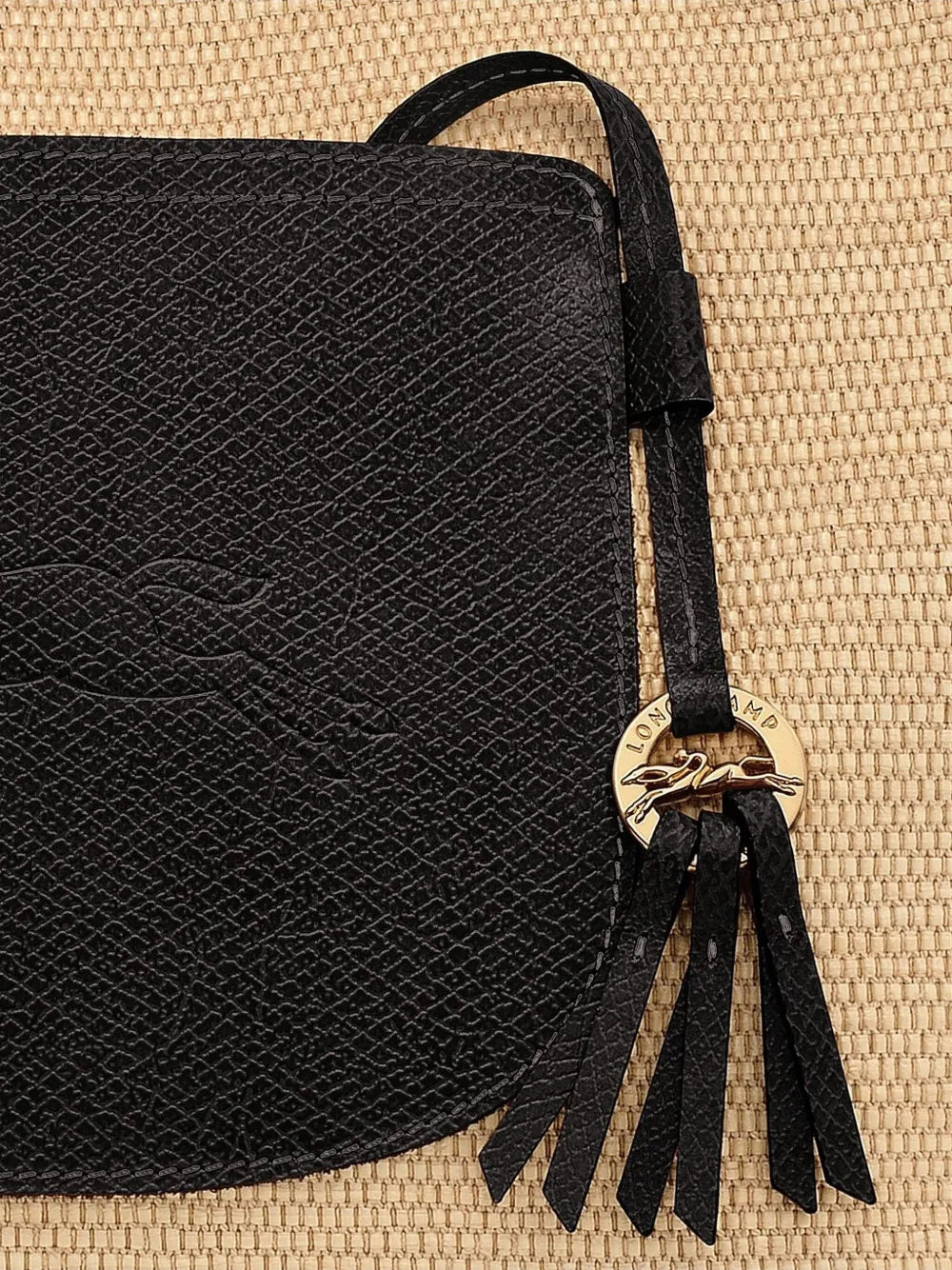 Le Pilage woven straw tote bag