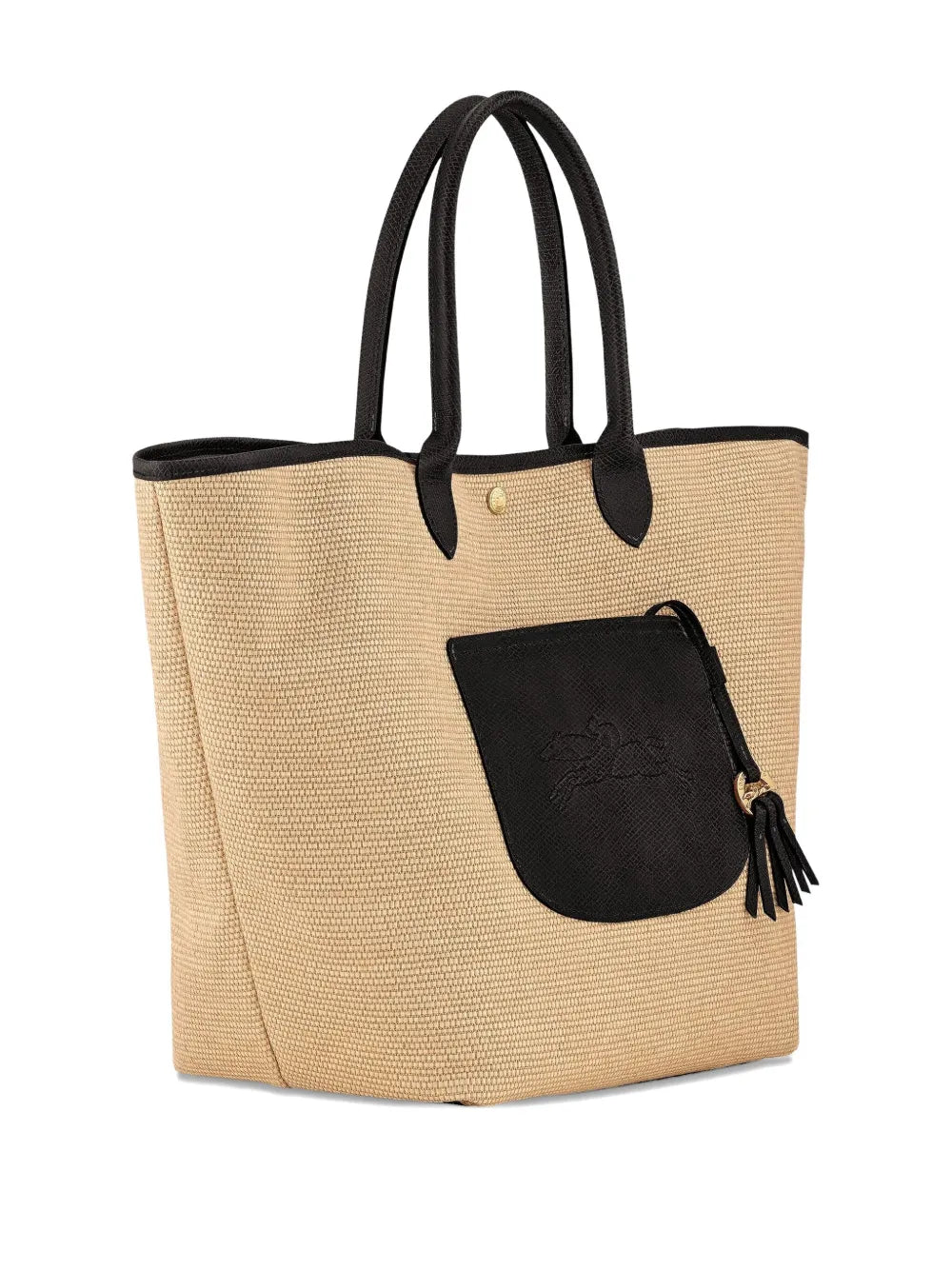 Le Pilage woven straw tote bag