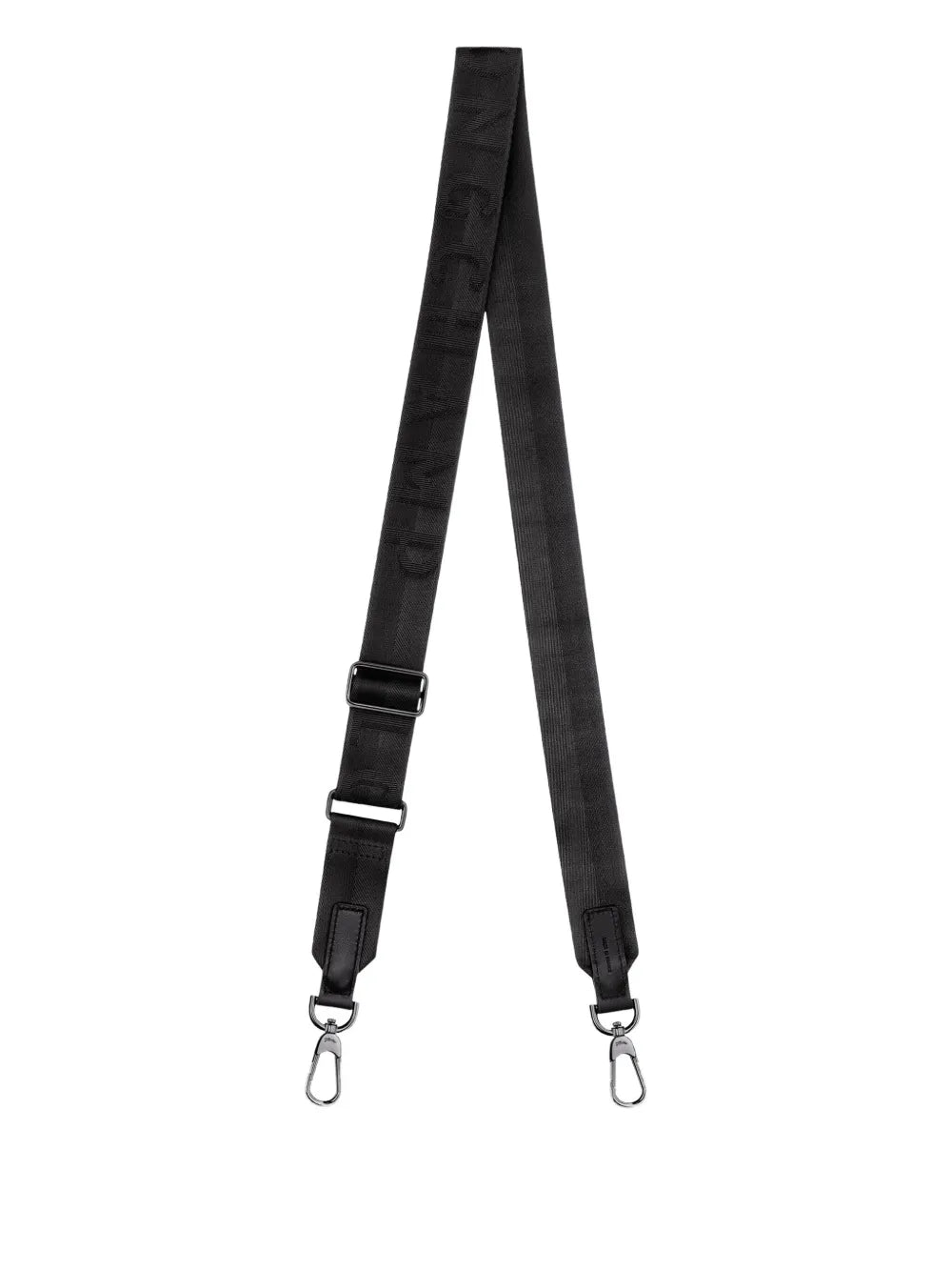 logo-embroidered shoulder strap