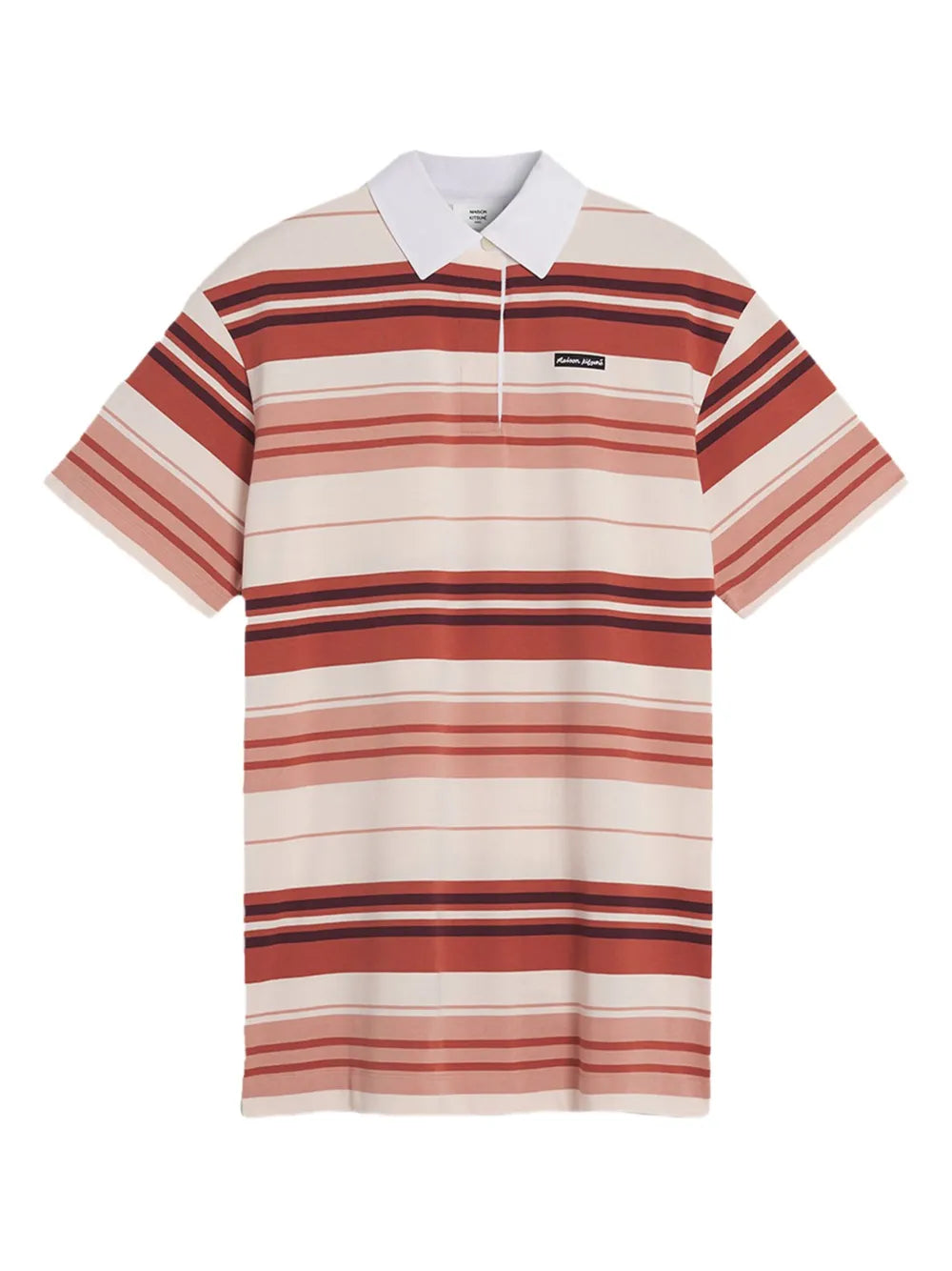 striped polo mini dress