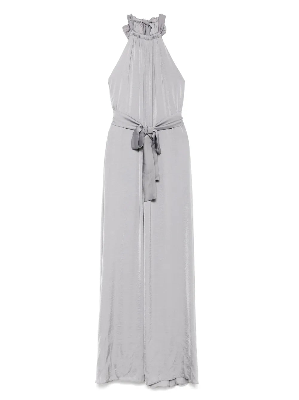 satin maxi dress