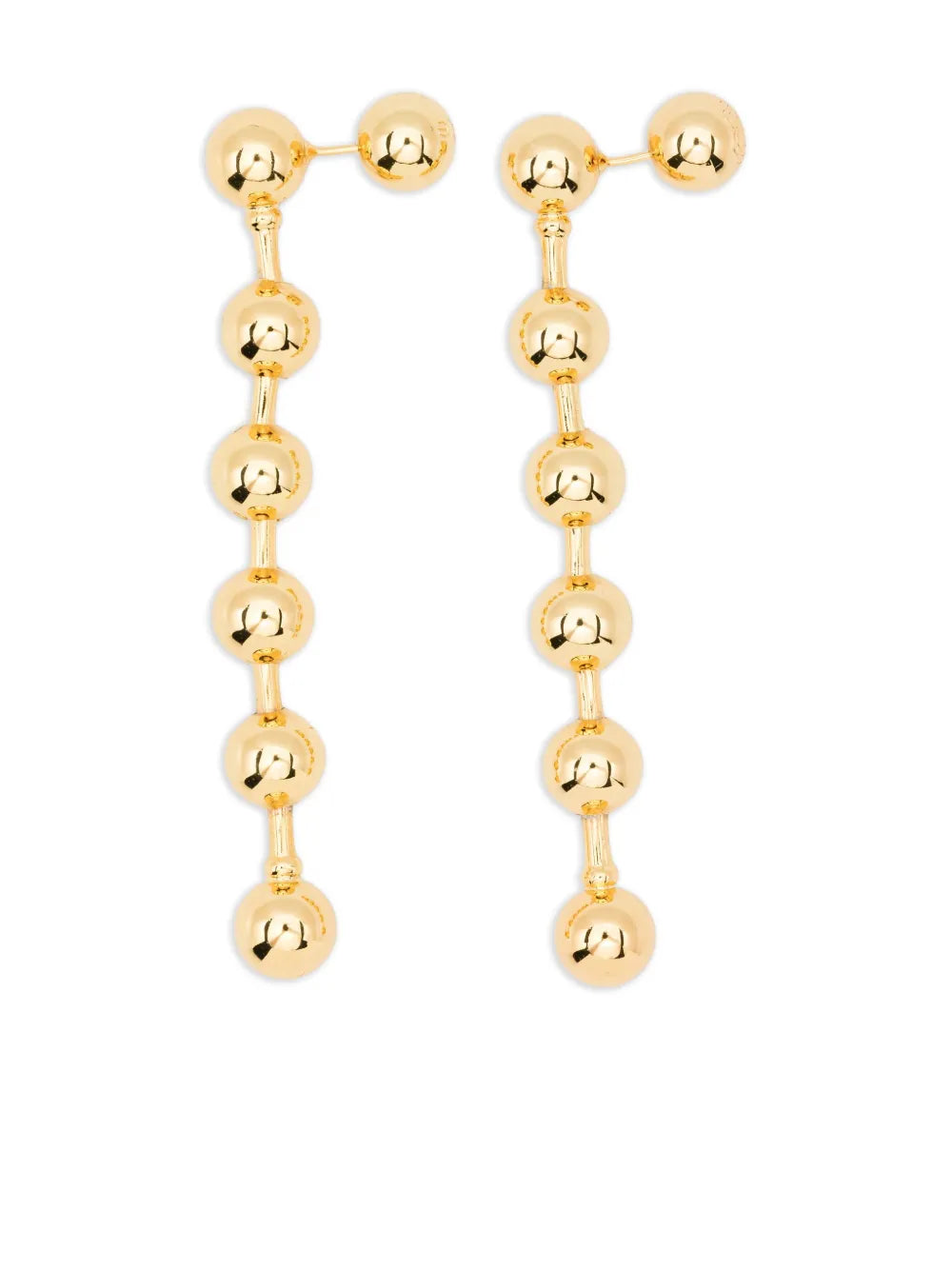 sphere-drop earrings