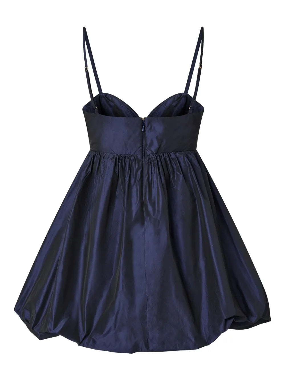 sweetheart-neckline puffball dress