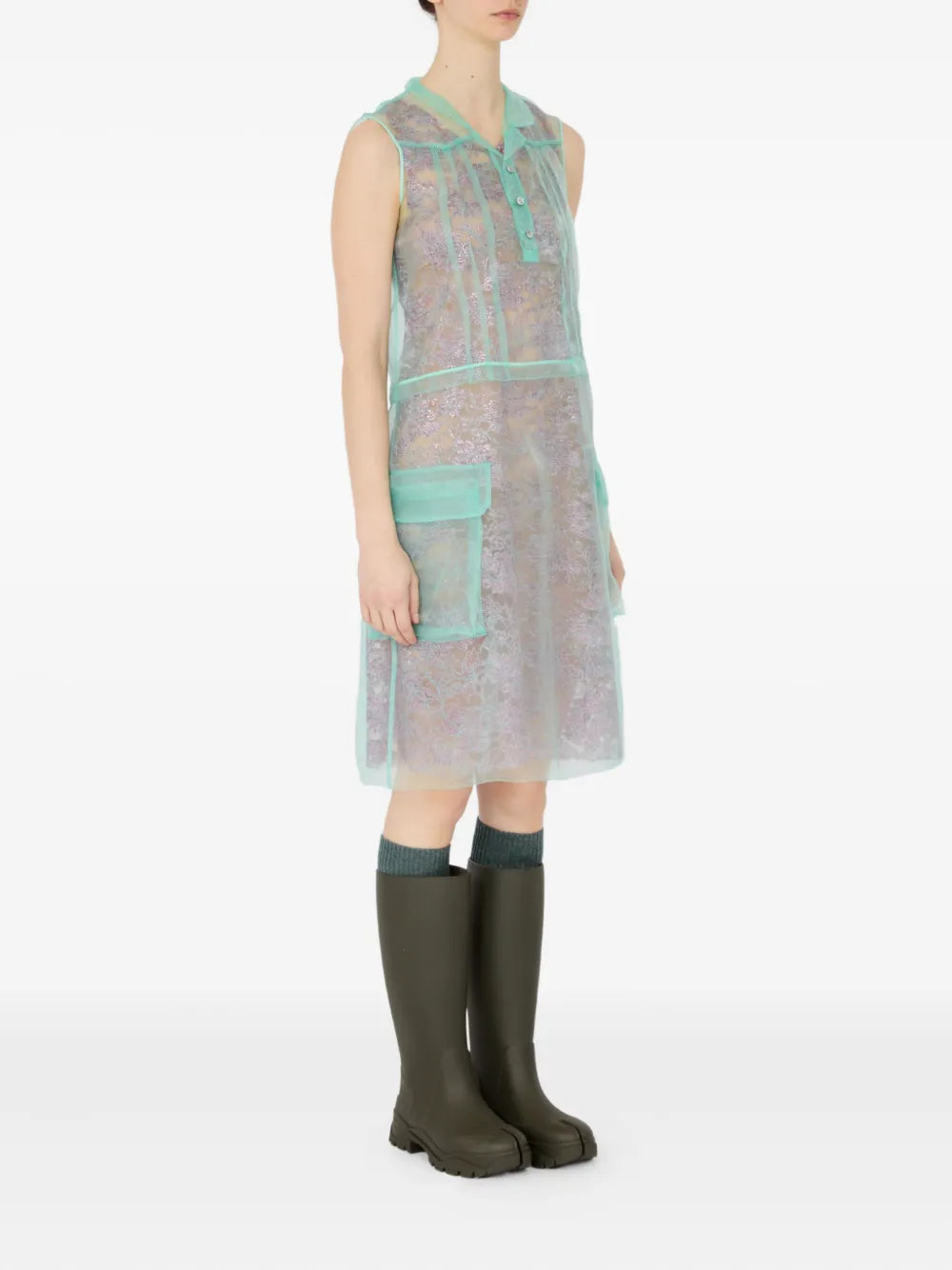 layered mini dress