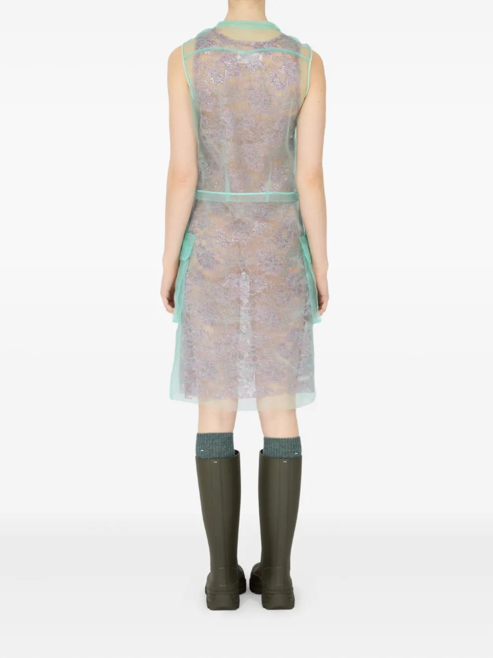 layered mini dress