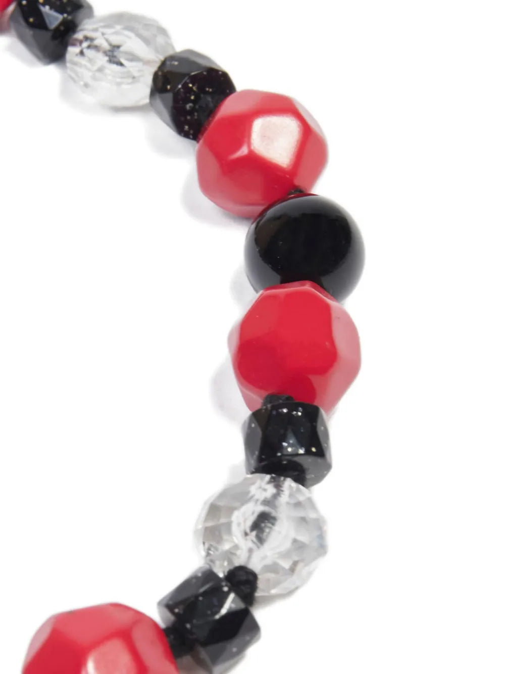 1980s bead-embellished necklace