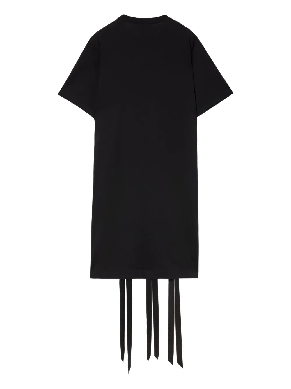 ribbon-detail T-Shirt dress