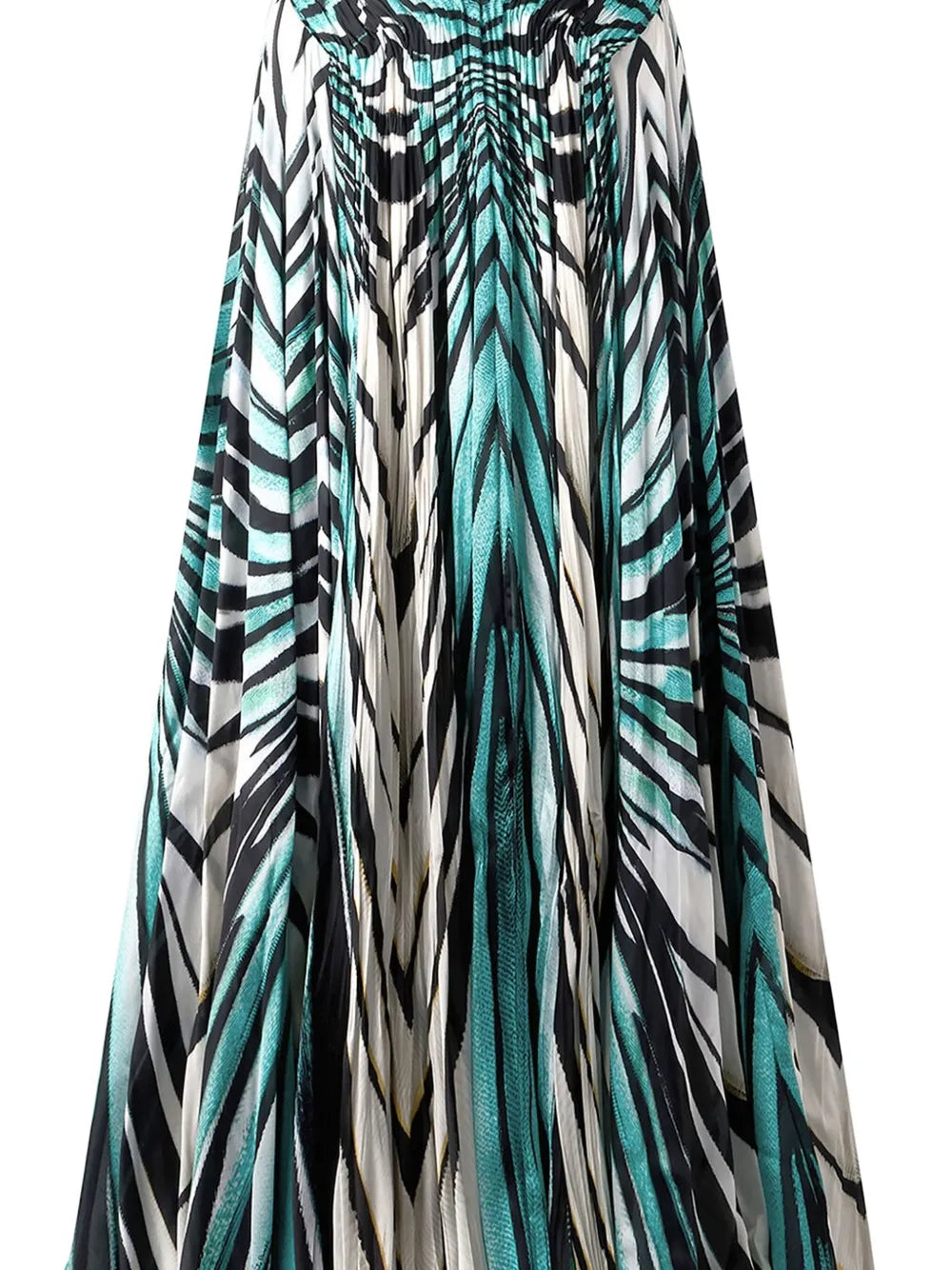 printed maxi dress