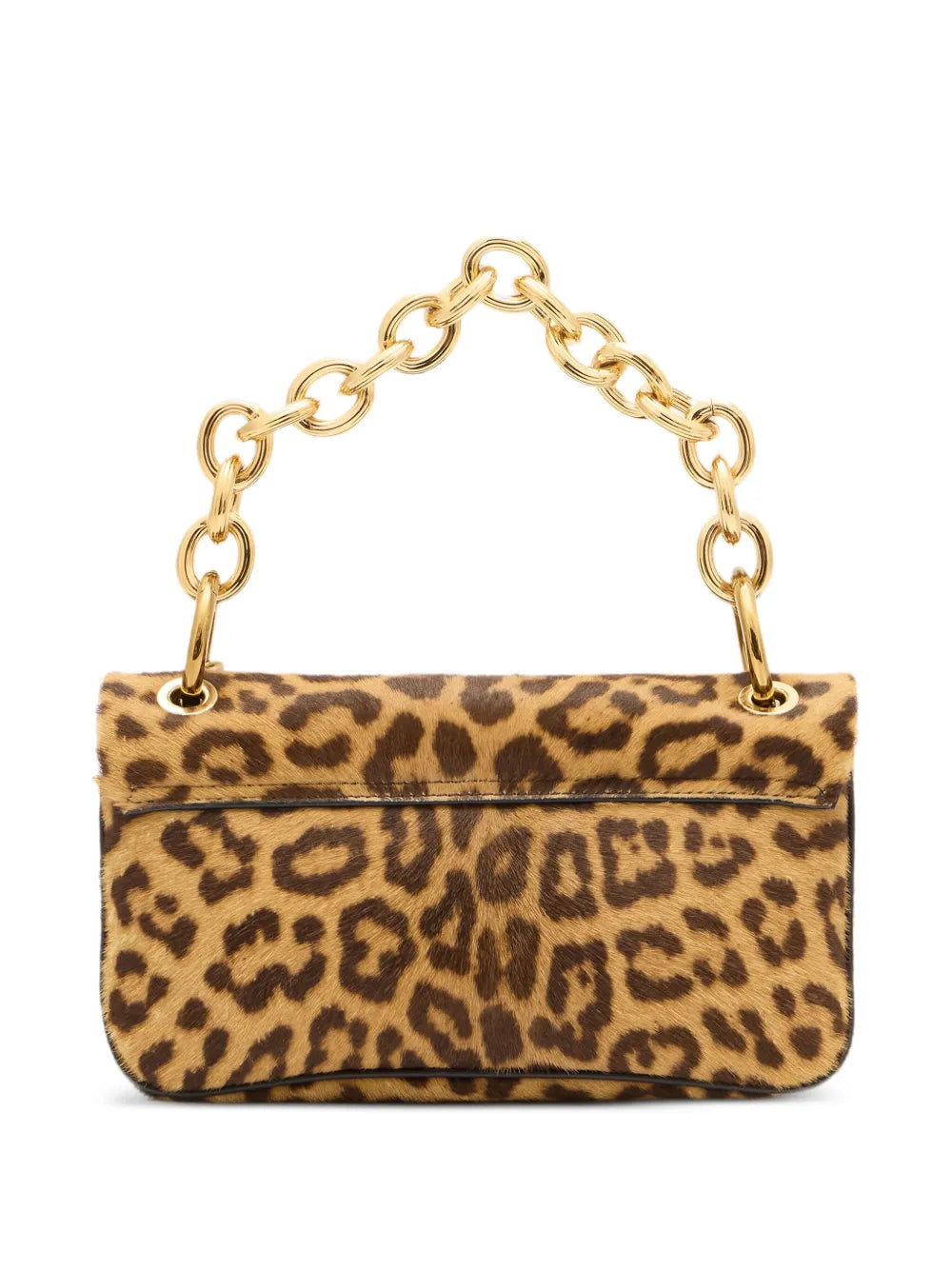 leopard-print chain bag