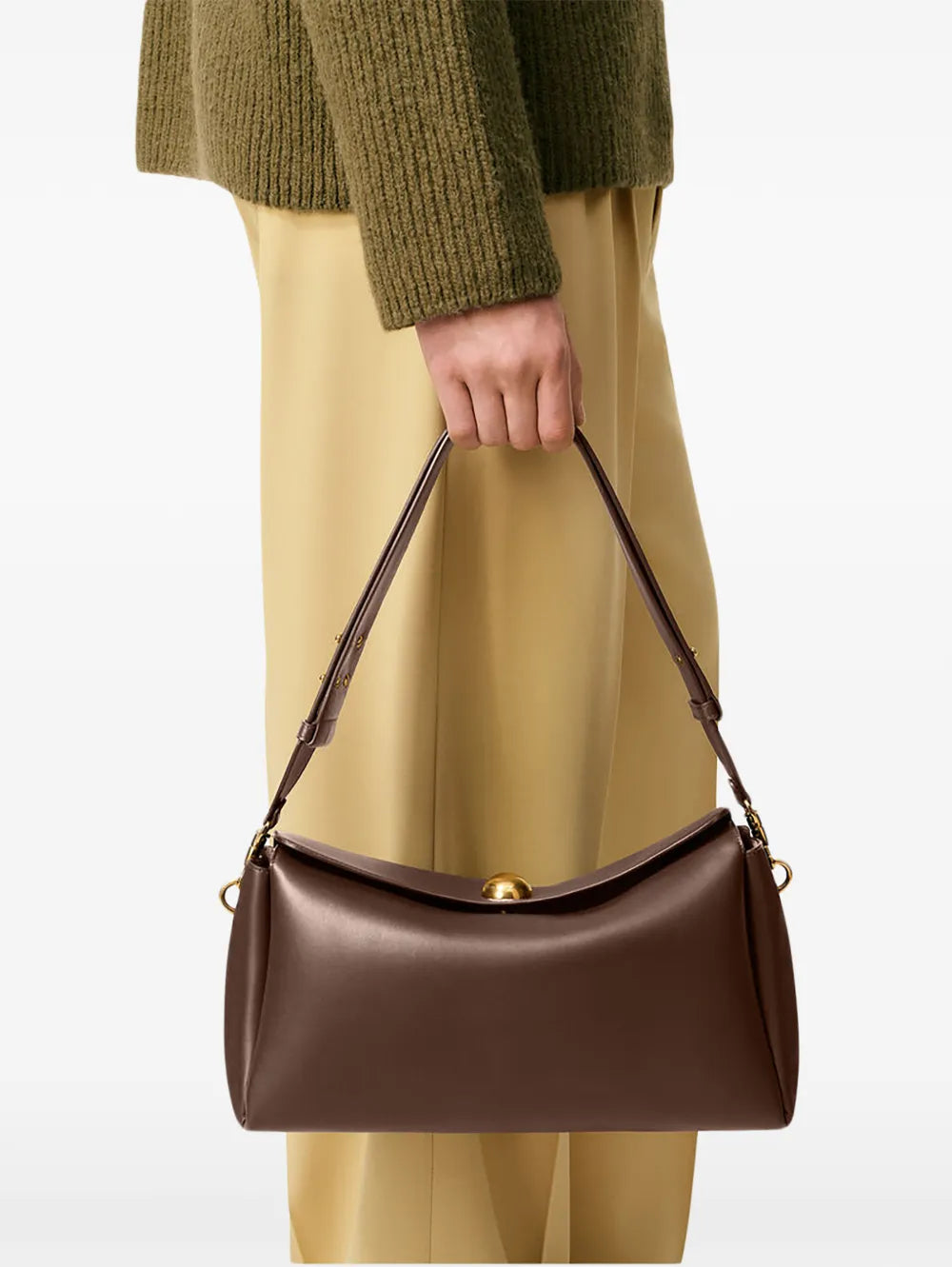 medium Carrousel leather bag