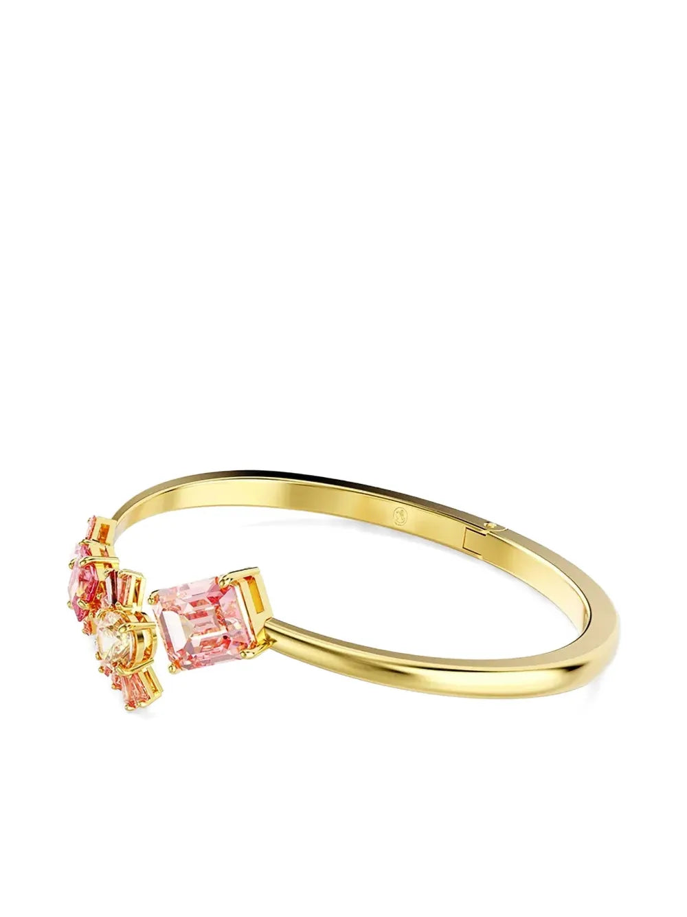 crystal-embellished gold bracelet