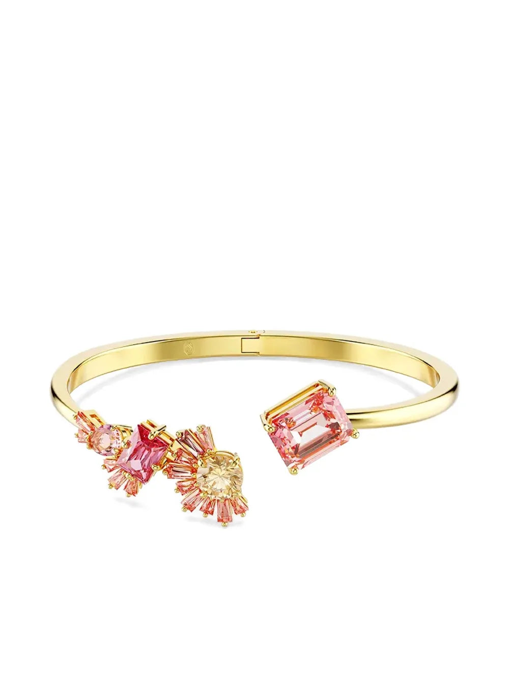 crystal-embellished gold bracelet
