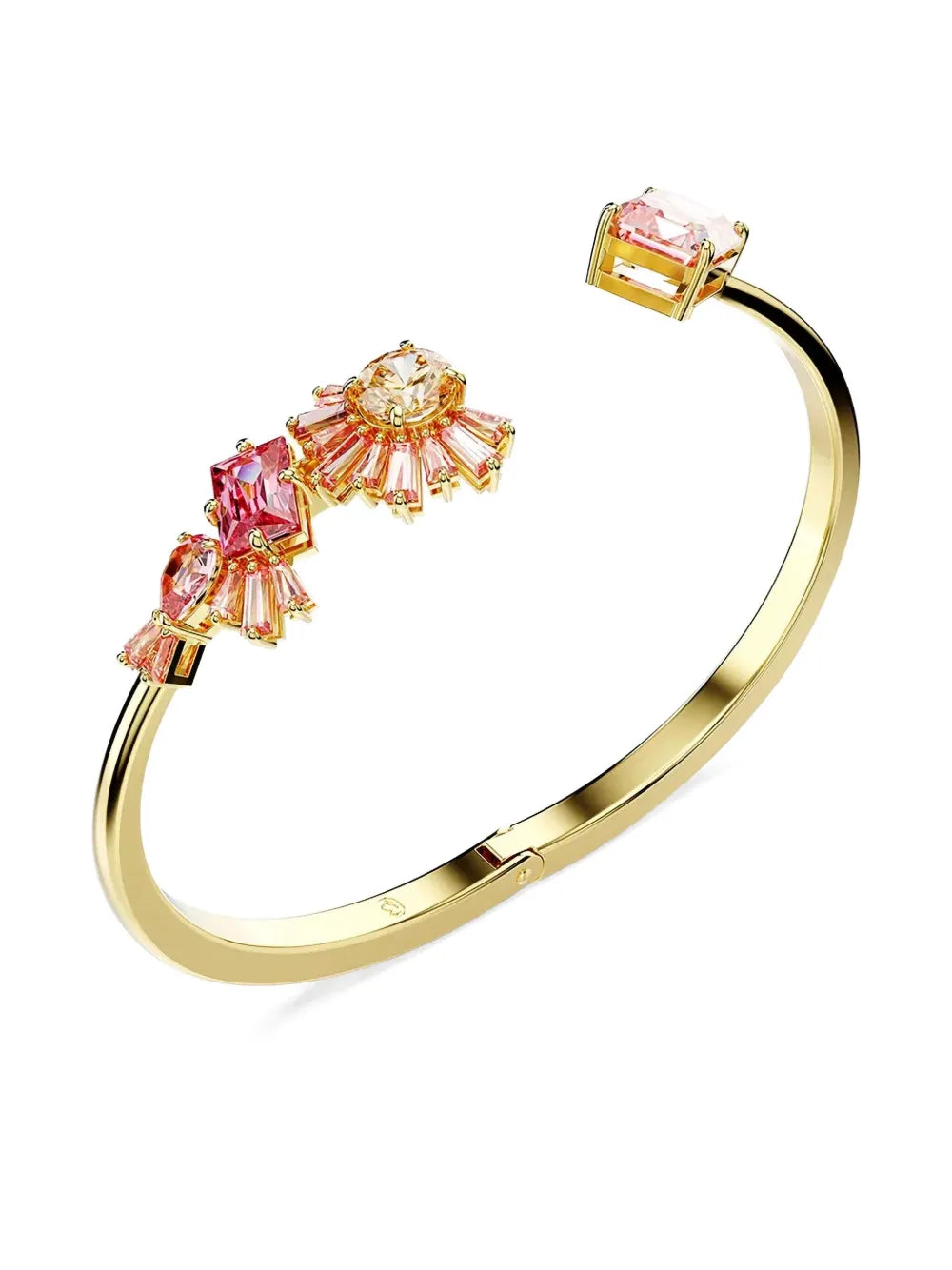 crystal-embellished gold bracelet