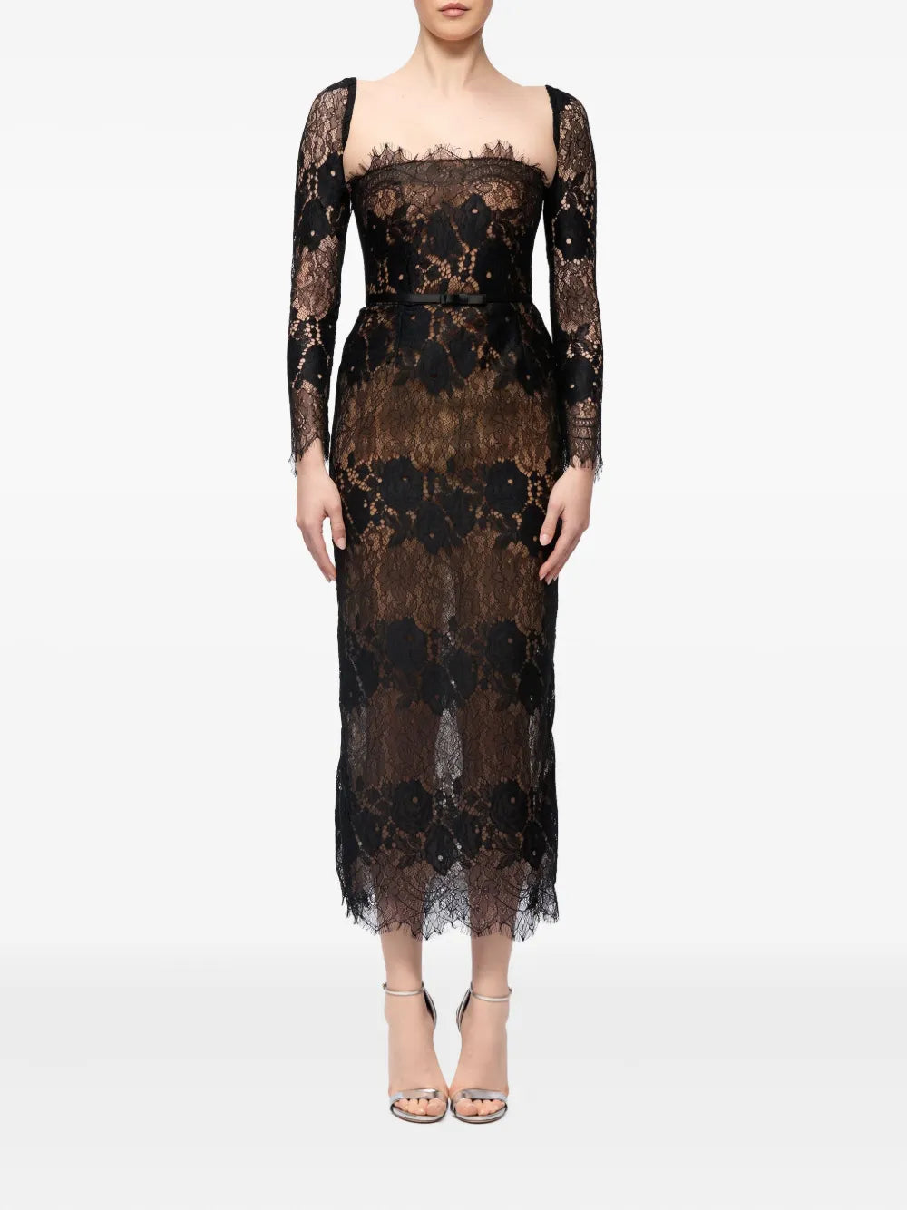 Lace Midi Dress