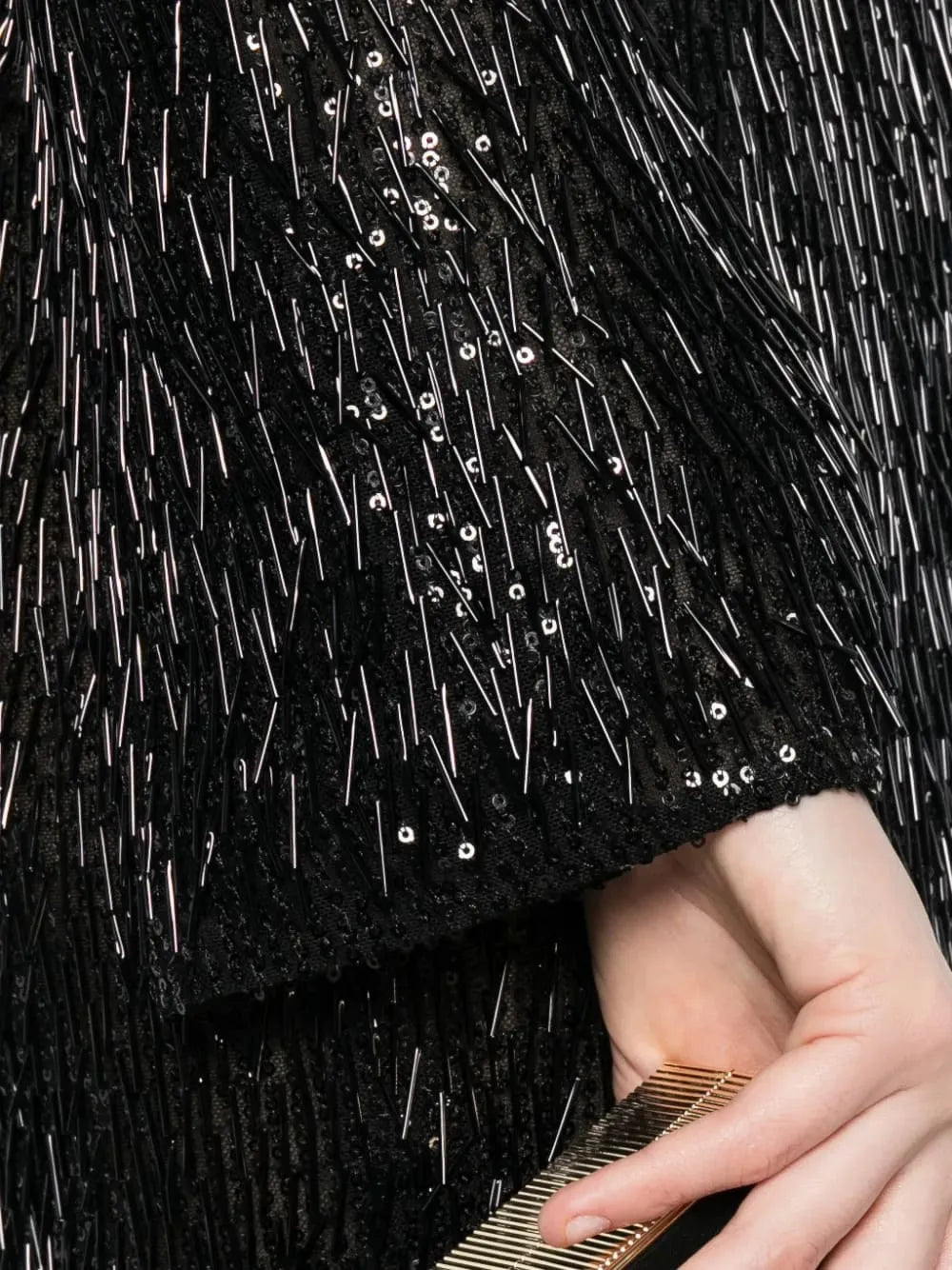 embellished midi dress