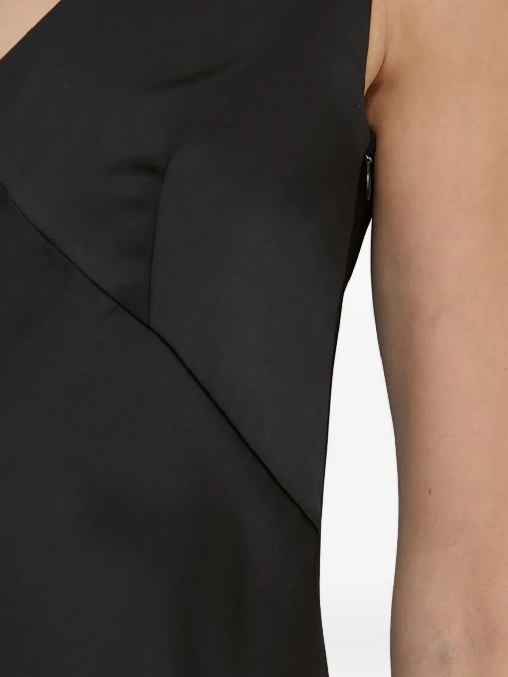satin maxi dress