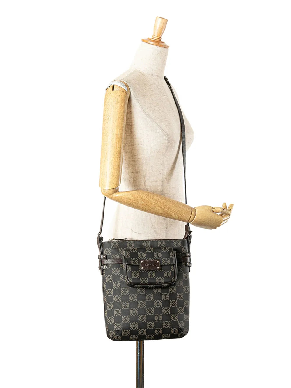 2007 Anagram Coated Canvas crossbody bag