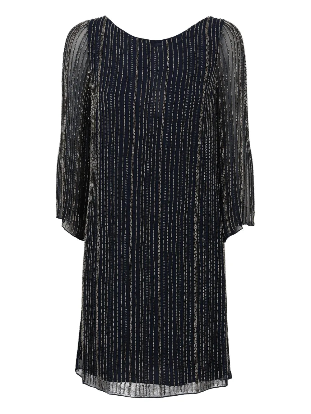 Pre-owned bead-embellished dress