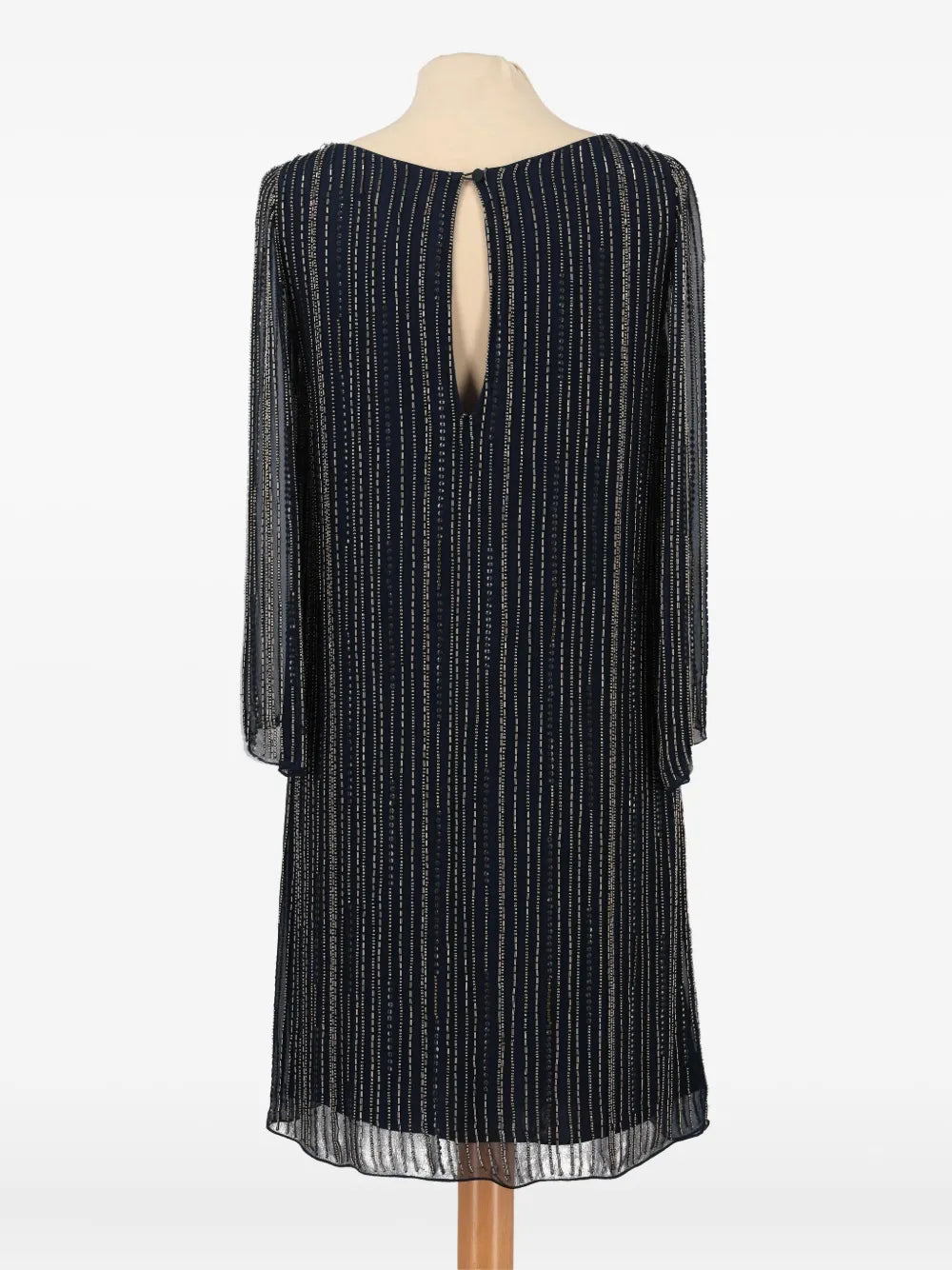 Pre-owned bead-embellished dress