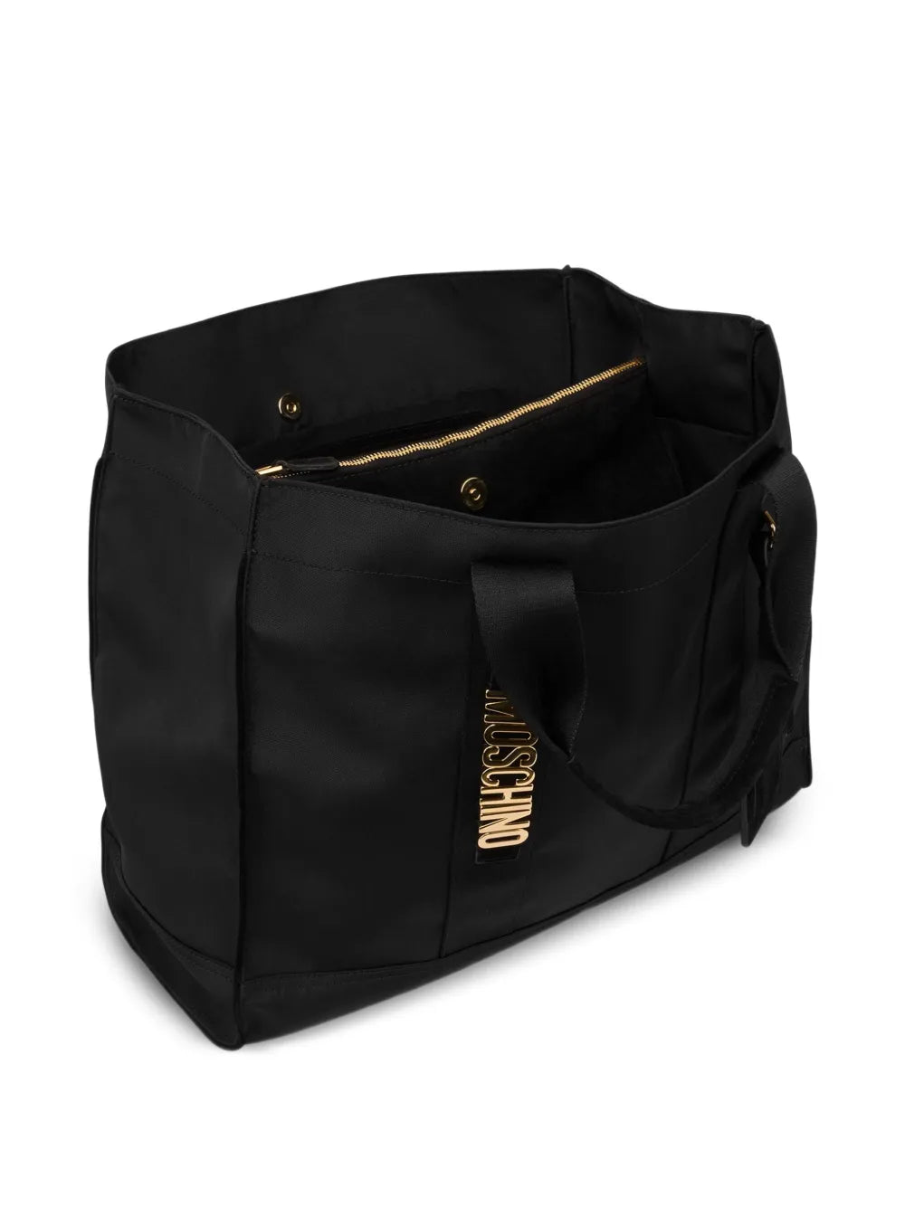 logo-plaque tote bag