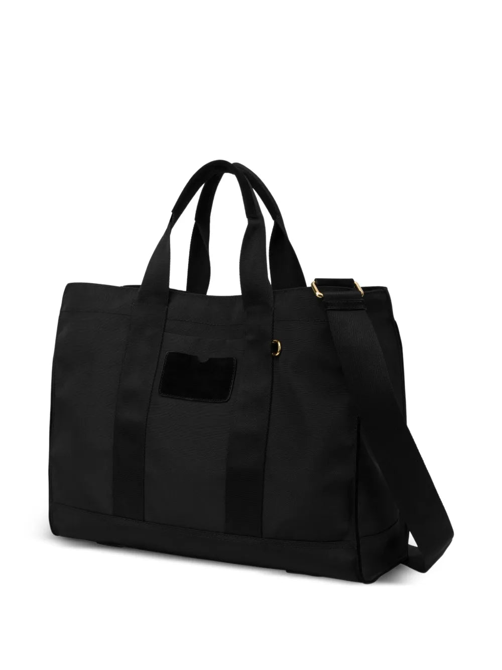 logo-plaque tote bag