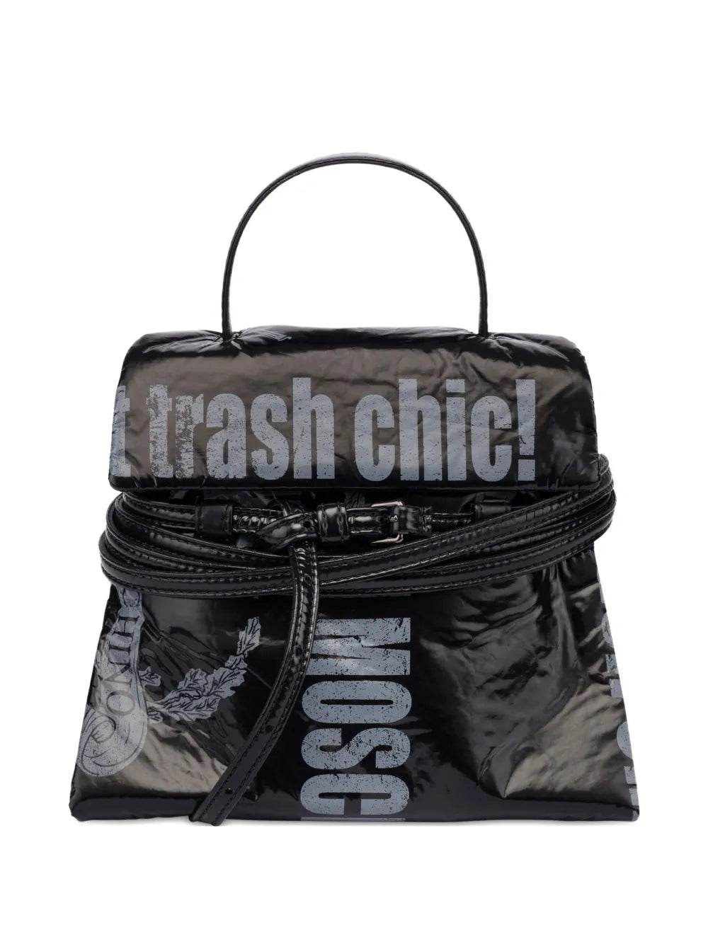 Tie Me logo-print tote bag