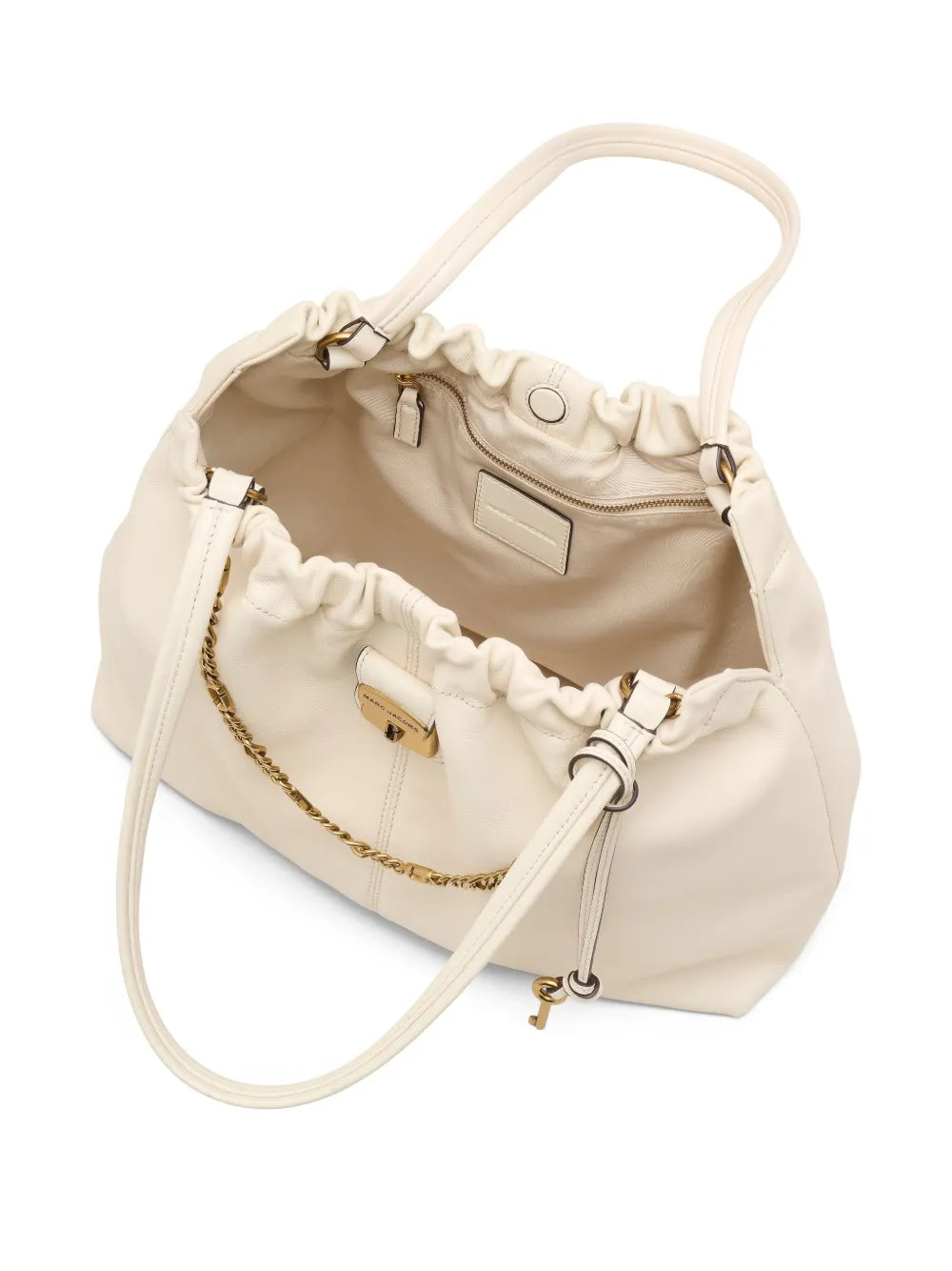 The Cristina chain-embellished drawstring tote bag