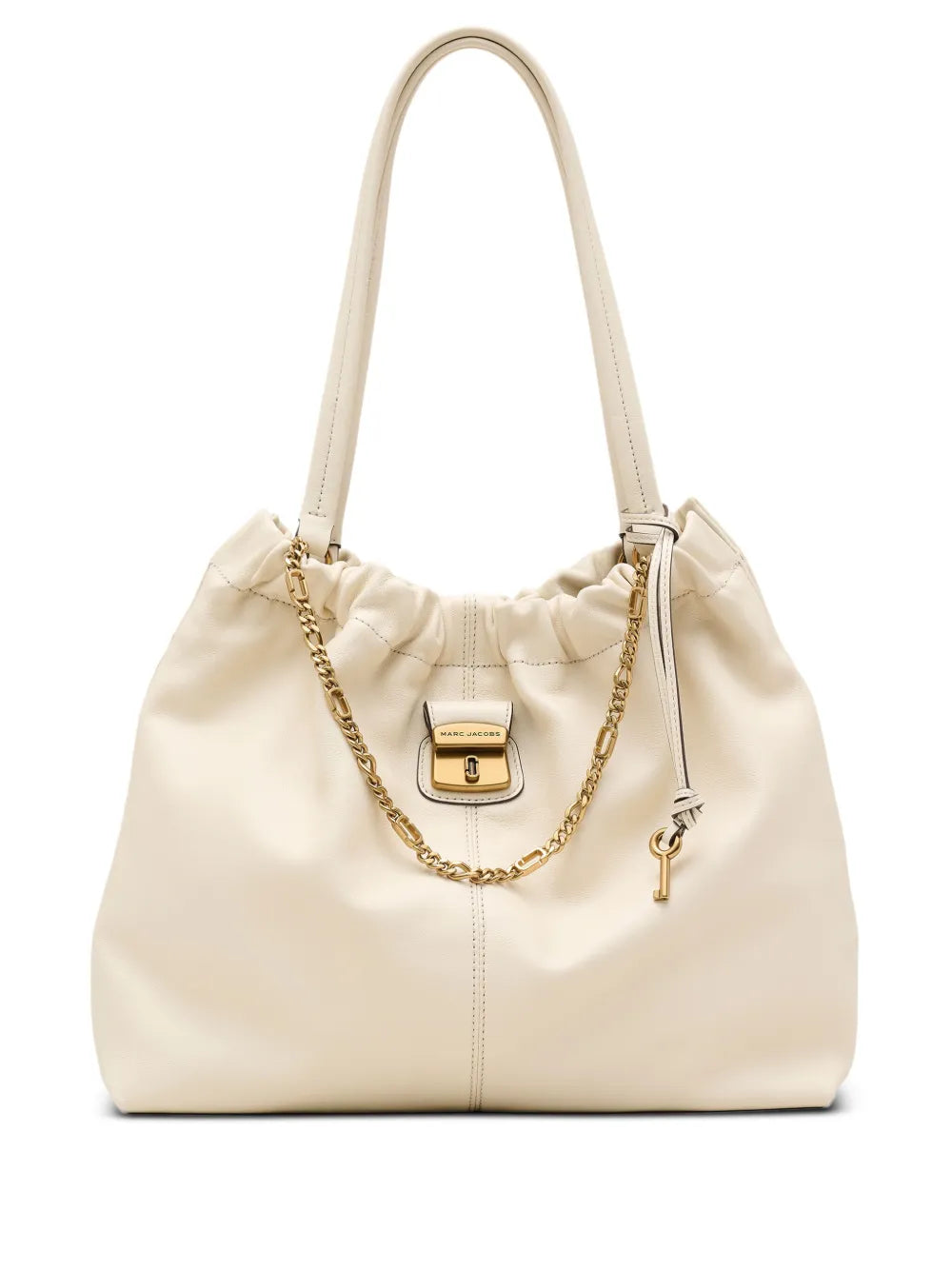 The Cristina chain-embellished drawstring tote bag