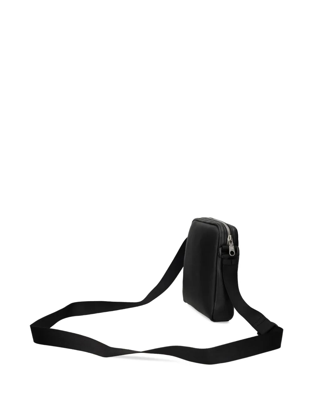 zip-fastening shoulder bag