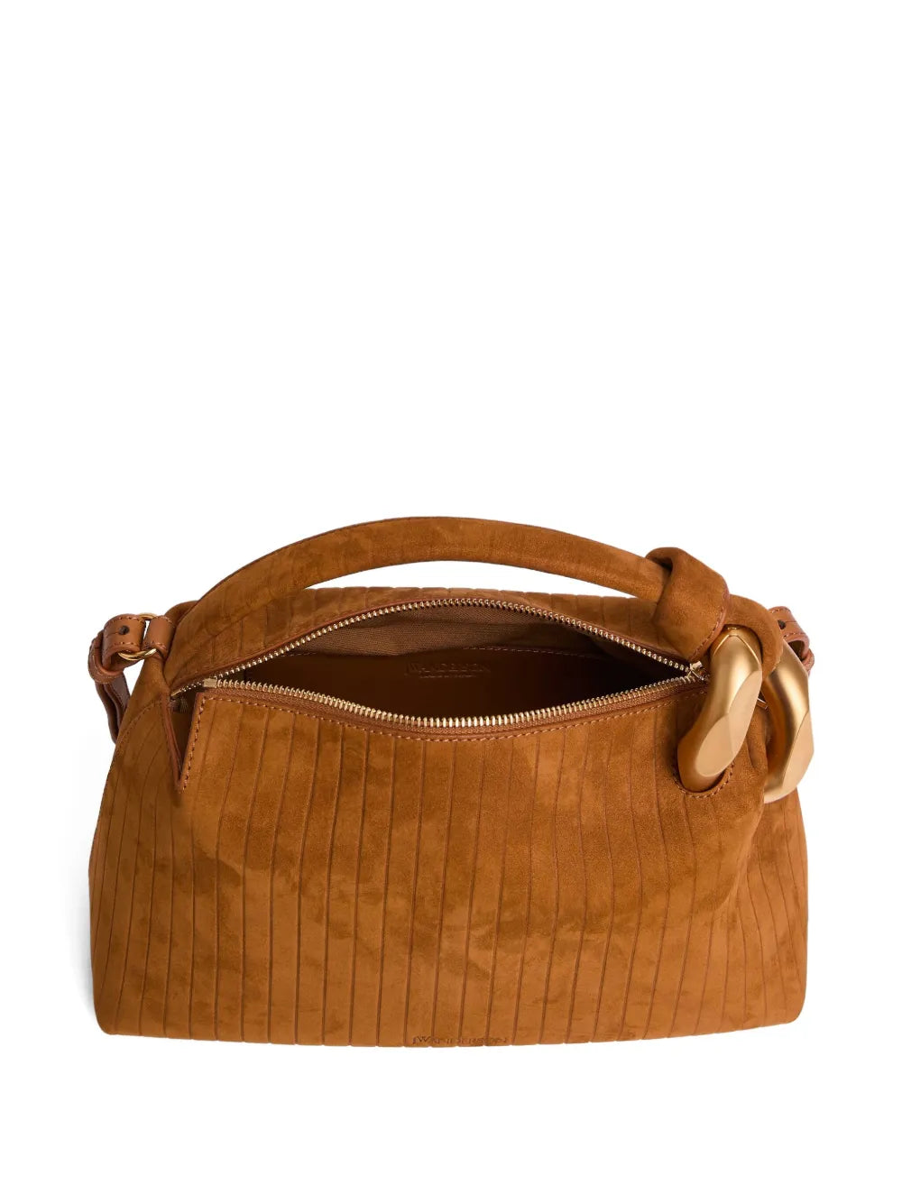  JWA Corner suede tote bag