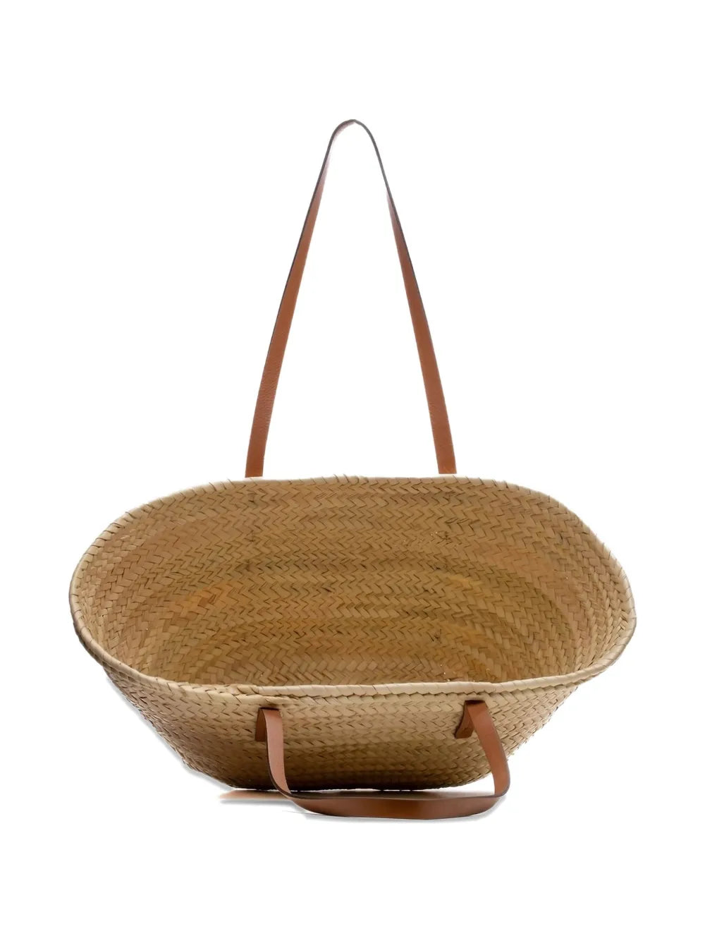 top-handles straw tote bag